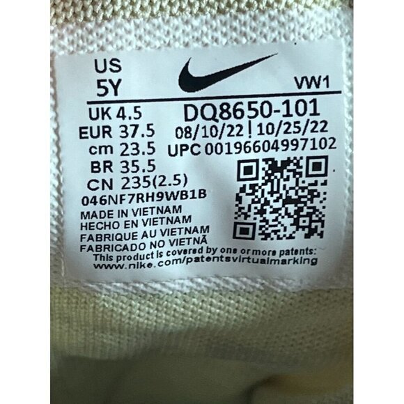 Nike Sneakers 5Y Red Air Jordan Lace Up Hi Top Athletic Basketball Sporty Active - Picture 2 of 16